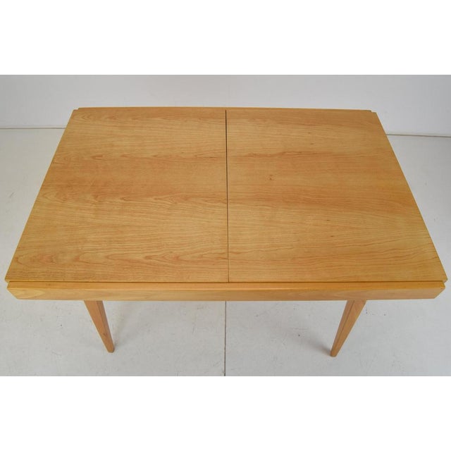 Mid-Century Folding Dining Table attributed to Frantisek Jirak for Tatra, 1960s For Sale - Image 4 of 18