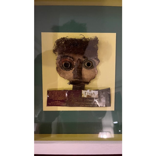 Ovidio WAIN, born in 1945 in Argentina Assemblage of household objects on a panel, monogrammed and dated lower left....