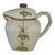 Mid 20th Century Ceramic Lidded Creamer Hand-Painted Floral Berry Motif For Sale