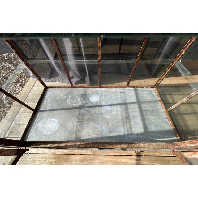 Antique Greenhouse From Ireland, County Cavan, Early 1900’s on Wheels For Sale - Image 11 of 14