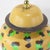 Mustard Pair of Hand-Painted Spotted Yellow Ceramic Table Lamps For Sale - Image 8 of 12