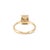 Gold 14k Yellow Gold 2.86ct Cushion Cut Lab Grown Diamond Hidden Halo Engagement Ring, Size 7.75 For Sale - Image 8 of 10
