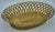 Napoleon III Gilt Brass Woven Oval Basket, France, 1870s For Sale - Image 4 of 10