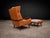 Wood Bergère Lounge Chair and Ottoman in Rosewood by Jorge Zalszupin for L’Atelier, Brazil, 1950s - Lot 737A For Sale - Image 7 of 13