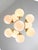 Metal Vintage Italian Brass and Opaline 10-Arm Chandelier, 1970s For Sale - Image 7 of 18
