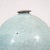 Mid Century Modern Round Vase Pot Teal Glaze Studio Ceramic Blue Weed Vintage For Sale In Sacramento - Image 6 of 12
