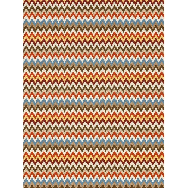 Echoing the breathtaking bands of mineral color seen on its namesake mountain in Cusco, Peru, this maximalist motif...