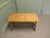 Wood Spanish Blonde Oak Coffee Table, 1930 For Sale - Image 7 of 8