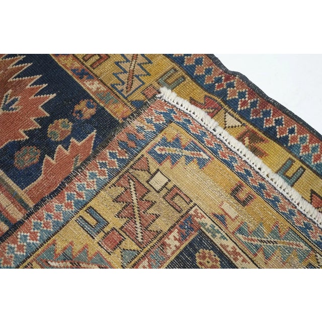 Textile Late 18th Century Antique Shirvan Rug 2'6'' x 4'1'' For Sale - Image 7 of 8