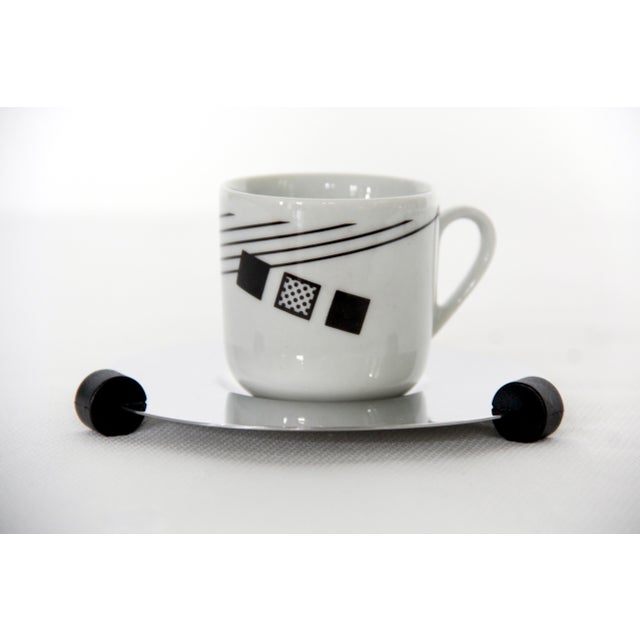 Vintage Italian Coffee Set by Morinox, 1980s, Set of 3 For Sale - Image 4 of 11