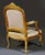 19th Century French Giltwood Aubusson Tapestry 7-Piece Salon Suite For Sale - Image 9 of 9