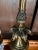 Pair of Vintage Stiffel Brass & Cut Crystal Pineapple Hollywood Regency Table Lamps For Sale - Image 11 of 12