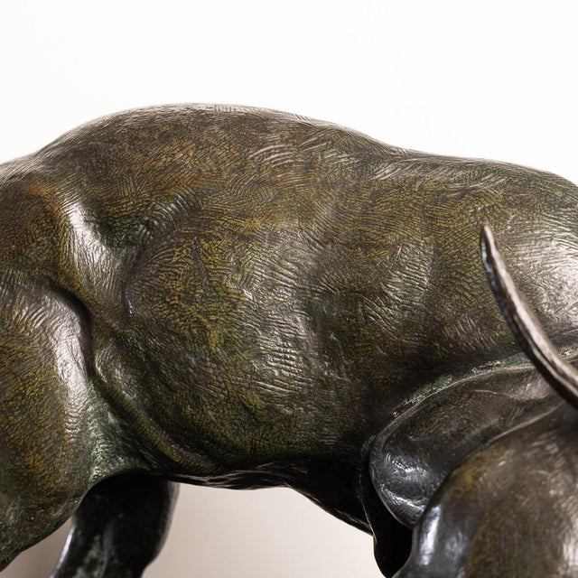 Antoine-Louis Barye, Panther & Stag Hunting Scene, 1800, Bronze For Sale - Image 15 of 18