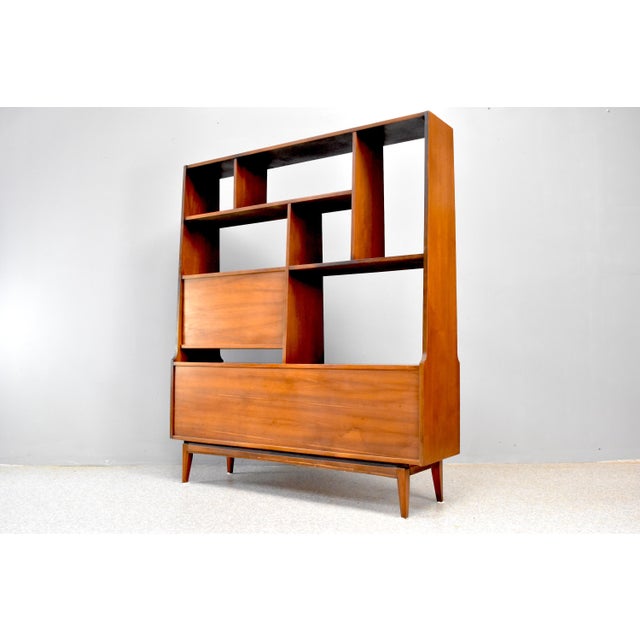 MidCentury Modern Wall Unit by Jb Van Sciver Chairish