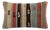 Striped Kilim Lumbar Pillow Cover 11'' X 20'' For Sale