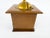 Antique French Peugeot Frères Wooden Coffee Grinder With Gold-Tone Hopper – Early 20th Century For Sale - Image 10 of 16