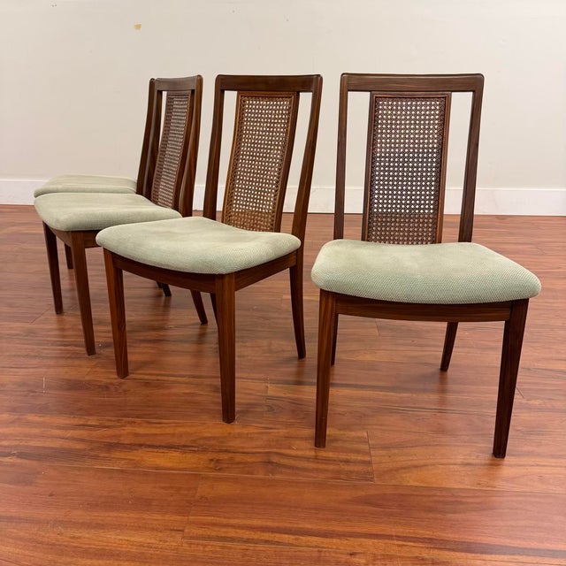 Mid 20th Century G-Plan Cane Back Dining Chairs Set of 4 For Sale - Image 5 of 5