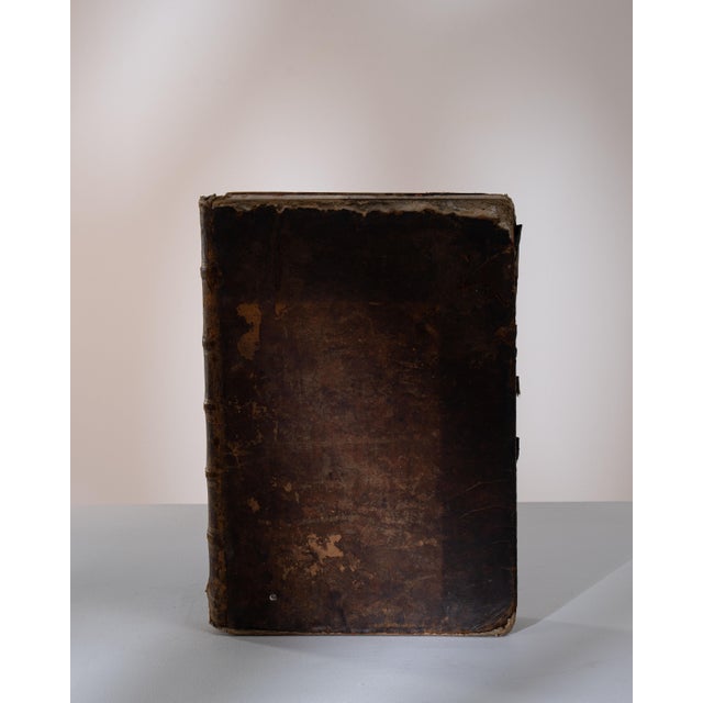 Early 20th Century France Chocolate Wood Book For Sale - Image 4 of 15