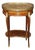 Breche D' Alep Marble French Louis XV Style Bronze Mounted 2 Tier End Table For Sale
