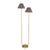 The Polly Floor Lamp exudes timeless elegance with its two scalloped shades, casting a soft, comforting glow that enhances...