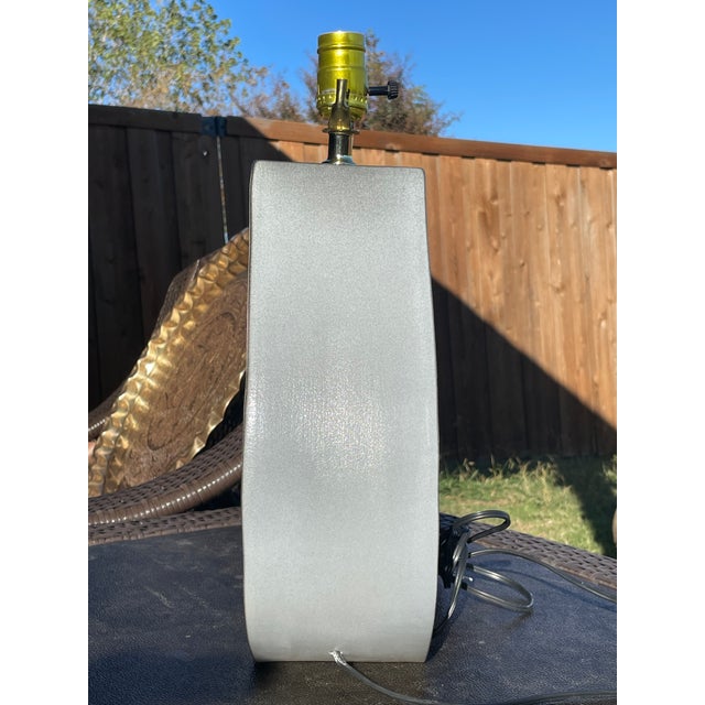 1990s Signed Post Modern Table Lamp For Sale - Image 5 of 8