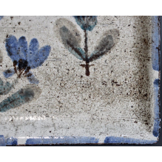 Mid-Century Modern French Ceramic Tray by Gustave Reynaud, 1960s For Sale - Image 10 of 11