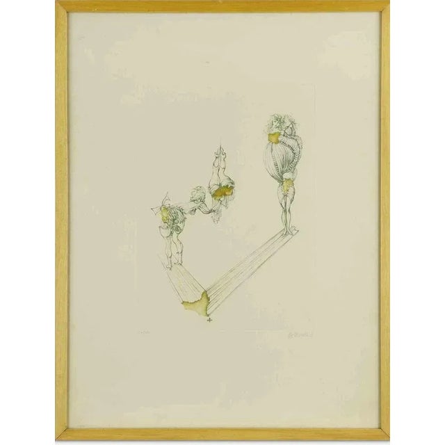 Hans Bellmer, Untitled, 1960s, Etching, Framed For Sale - Image 4 of 4