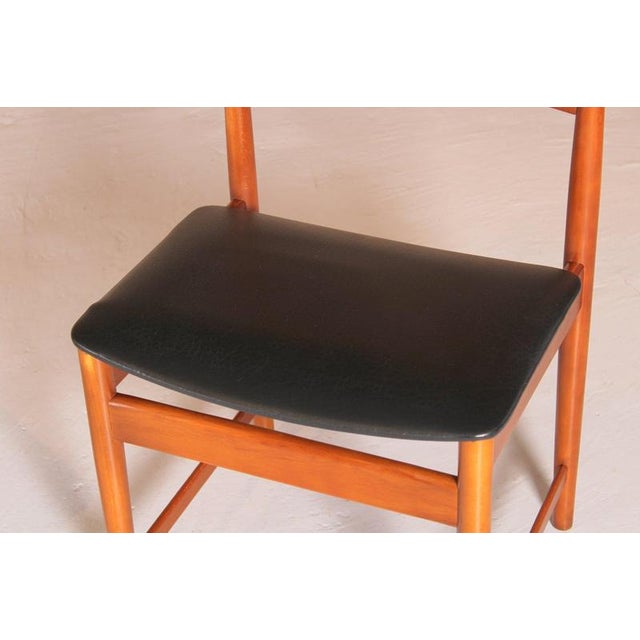 Wood Mid-Century Teak Chairs, 1970s, Set of 4 For Sale - Image 7 of 11