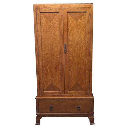 Arts Deco Gentlemans Wardrobe Compactum, 1920 For Sale - Image 8 of 8