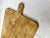 Brown Antique Early 1900s French Double Handle Rectangular Wood Bread Board For Sale - Image 8 of 11