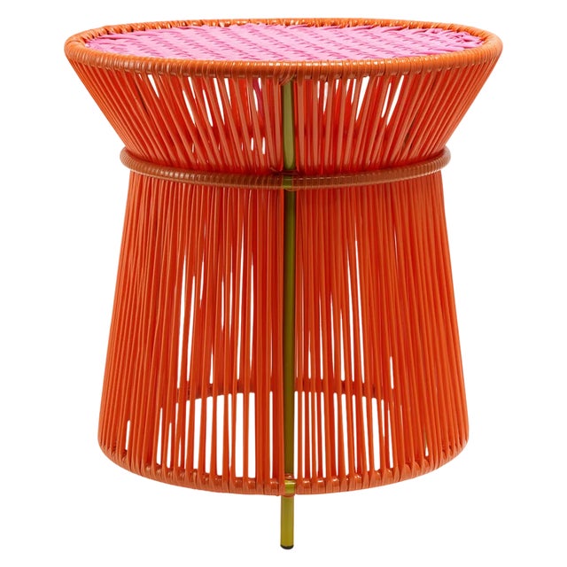 Orange Caribe High Table by Sebastian Herkner For Sale