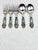Metal Vintage Wallace Sterling Silver Baby Fork and Spoon- Set of 5 For Sale - Image 7 of 8