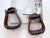 Farmhouse 1950s Vintage Western Horse Saddle Stirrups, a Pair For Sale - Image 3 of 9