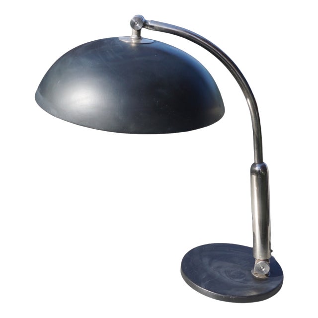 Black 144 Table Lamp by Hala Zeist, 1950s For Sale