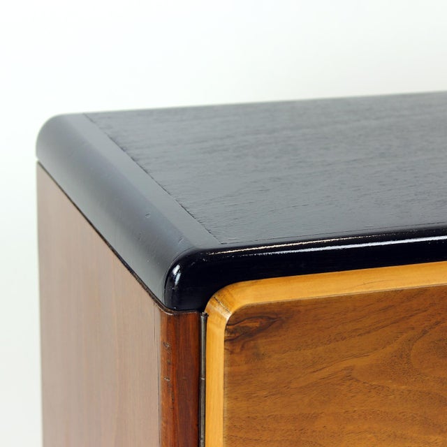 Czechoslovak Bedside Tables from Up Závody, 1930s, Set of 2 For Sale - Image 13 of 15