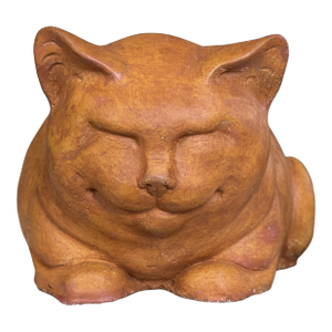 Vintage Cheshire Cat Statue