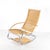 Wicker and Chrome Chaise Longue, 1970s For Sale - Image 12 of 17