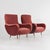 These armchairs welcome you with soft, enveloping lines, typical of post-war Italian design, where elegance and comfort...