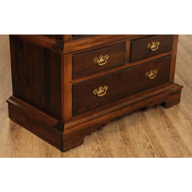 Vintage Pennsylvania House Solid Pine Chest on Chest For Sale In Philadelphia - Image 6 of 12