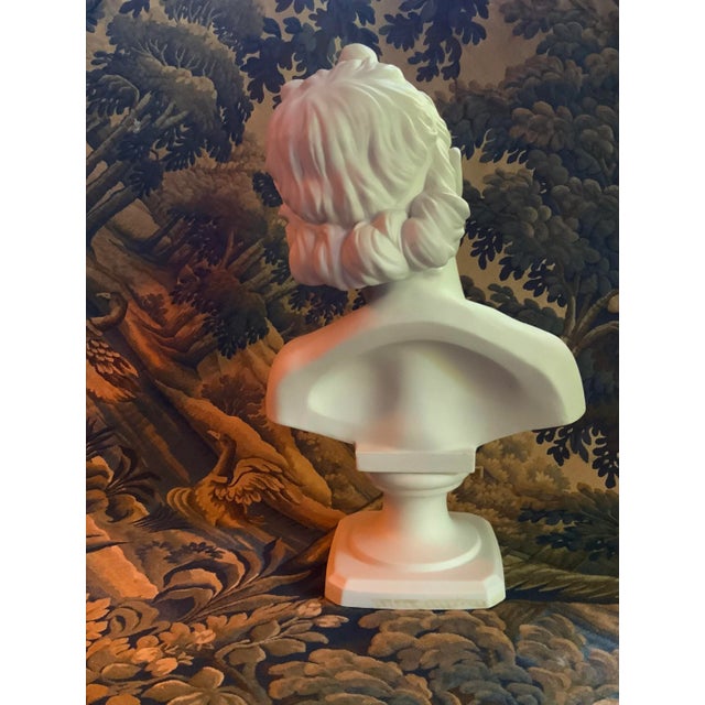 Magnificent 19th Century French Neoclassical Porcelain Bust For Sale - Image 4 of 12