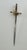 Nicely detailed 20 th c Toledo Spanish sword shape letter opener collectible.