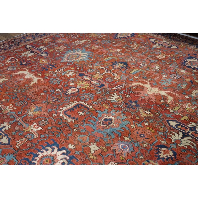 Fine Antique Serapi Rug 11'5'' x 17'10''.