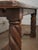 Early 20th Century Antique Solid Oak Dining Table With Barley Twist Legs and Stretcher Base For Sale - Image 5 of 6