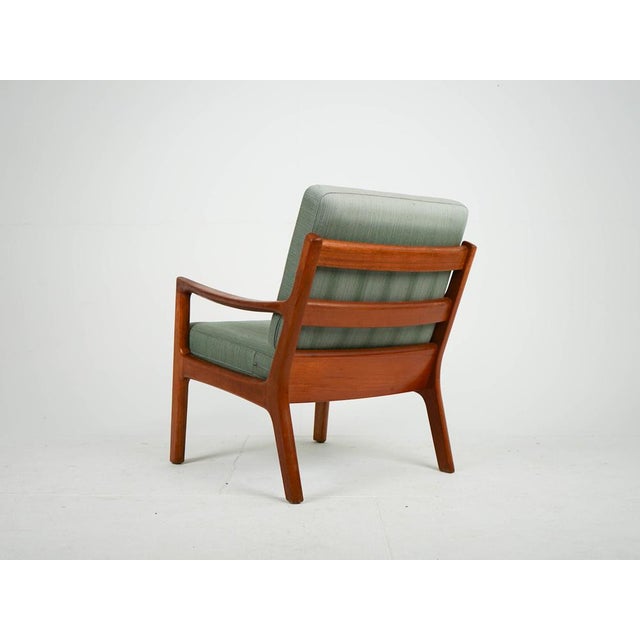 Wood Senator Lounge Chair in Teak by Ole Wanscher for France and Son, 1960s For Sale - Image 7 of 9