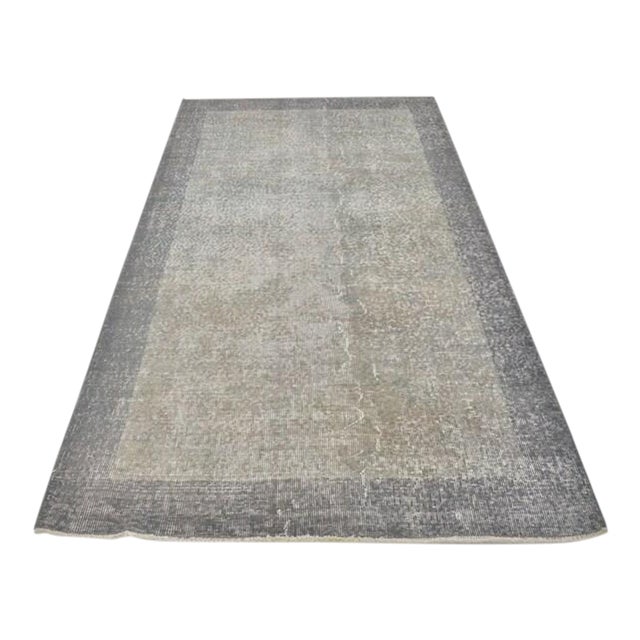 Oushak Anatolian Wool Carpet For Sale
