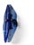 1970s Blue Glass Wall Sconces from Veca, Italy, 1970s Set of 2 For Sale - Image 5 of 6