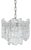 Ice Glass Chandelier attributed to Kalmar Franken KG, 1960s For Sale