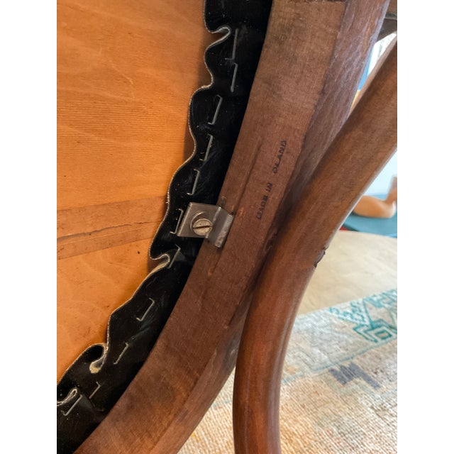 Vintage Mundus Steam Bentwood Captain's Dining Chairs - A Pair For Sale - Image 15 of 16
