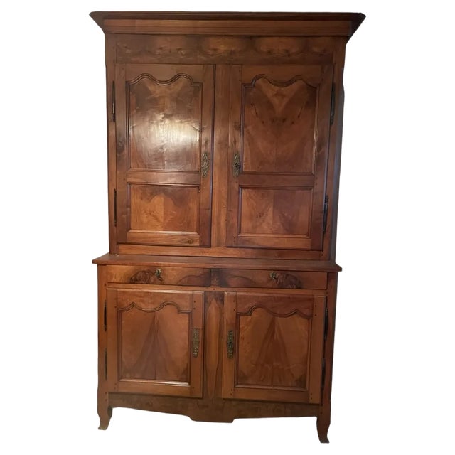 Provençal Louis XV Buffet in Walnut, 1980s For Sale