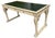 Dennis & Leen Regency Style Painted Leather Top Writing Table Desk